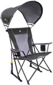 GCI Outdoor Sunshade Rocker Outdoor Rocking Chair with Canopy