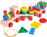 FUN LITTLE TOYS Stacking Train, Sha