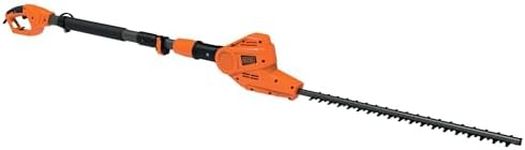 BLACK+DECKER Corded 550W Hedge Trimmer with 51cm Blade, PH5551-GB