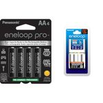 Panasonic BK-3HCCE/4BN Eneloop (Up to 2550 mAH) Pro AA high Capacity Ni-MH Pre-Charged Rechargeable