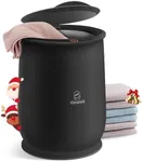 COMFIER Large Towel Warmer, Gifts for Dad,Him,Her, Towel Warmers for Bathroom,Hot Towel Warmer Bucket,Heat Towels in 10 Minutes, Blanket Warmers for Home,Auto Shut Off,Bathrobes,Baby Blanket(Black)