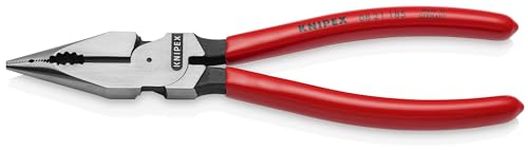 KNIPEX Tools 08 21 185 Needle-Nose Combination Pliers, 7-1/4"