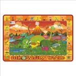 ABYZ 2-in-1 99 Pcs Dinosaur World Wooden Jigsaw Puzzle with Find The Things | Premium Fun Learnign & Problem Solving Puzzle | Age 4+ Years