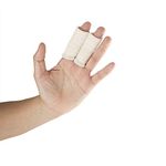 SuperBrace Finger Splints (Pack of 3) Bedford Buddy Wrap Double Support for Fracture, Jammed, Swollen, Dislocated Finger (M)