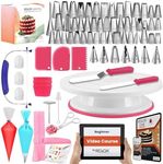 RFAQK 200PCs Cake Decorating Kit fo