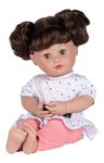 Adora My Cuddle & Coo Babies Collection, 15" Baby Doll with Sweet Powder Scent and 5 Touch Activated Sounds: She Cries, Coos, Giggles, Kisses Back & Says Momma Birthday Gift For Ages 3+ - Kitty Kisses