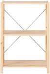 MUJI 61182247 Pine Wood Unit Shelf, Small, Width 22.8 x Depth 15.6 x Height 32.7 inches (58 x 39.5 x 83 cm), Natural