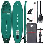 Aqua Marina BREEZE 9ft10in Inflatable Stand Up Paddle Board (iSUP) Package, 300 cm Length, Green