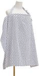 Insular Nursing Cover for Breastfeeding, Infant Feeding Cover Breathable Cotton Privacy Breastfeeding Apron, Blue Dot