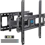 Pipishell Full Motion TV Wall Mount for 26-65 inch TVs, up to 99lbs and VESA 400x400mm, Wall Mount TV Bracket with Articulating Swivel Extension Tilting Leveling for LED LCD OLED 4K Flat Curved Screen