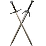 damdos Halloween Prop Cosplay Swords Jewel Sword Double Animal Sword 1:1 Cosplay Wild Sword Hunting Role Play Birthday Gift (Pack of 2)