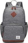 KAUKKO School Backpack - Bookbag, Spacious and Classy fits 14" Laptop, 17.55L