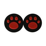 2PCS Silicone Thumb Stick Grips Caps Analog Thumbstick Joystick Cap for PS Vita PSV 2000 PSV 1000 Color Red