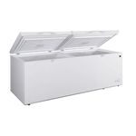 Kenmore Deep Freezer 21.0 Cu Ft - Convertible Refrigerator/Chest Freezer, 2 Hanging Basket, Garage Ready, Meat Storage, Front Drain, Congelador For Home, Apartment, Basement, Cottage, White