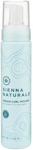 Sienna Naturals Dream Curl Mousse – Vegan Curl Defining Styling Foam for Frizz-Free, Bouncy Curls – Non-Crunchy Hold with Plant-Based Ingredients – 8 fl oz