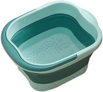 Rurbeder Faltbare Fußbadewanne Tub Basin Tools Fußbad Faltbares Fußbad zum Stressabbau, Faltbarer Eimer, großer Fußbadewanneneimer, faltbares Fußbad