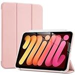 ProCase Smart Case for iPad Mini 6 8.3 Inch 2021 iPad Mini 6th Generation Case, Hard Back Cover Cases for 2021 iPad Mini 8.3" 6th Gen A2567 A2568 A2569 -Pink