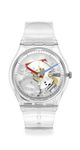 Swatch Unisex Quartz Bio-sourced Material Clearly Gent Casual Watch