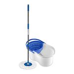 Clorox Spin Dry Mop, Microfiber, Silver