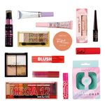 Technic Mega Trends 14 Piece Gift Set - Full Size Cosmetic Gift Box - Products for Eyes, Cheeks, Face & Lips - Perfect for Makeup Enthusiasts - Vegan & Cruelty Free