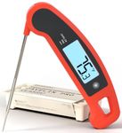Lavatools PX1D Javelin PRO Duo Ultra Fast Professional Digital Instant Read Meat Thermometer for Grill and Cooking, 110cm Probe, Auto-Rotating Backlit Display, Splash Resistant – Sambal