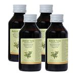 Amrut Tulsi Cough Syrup | Ayurvedic Syrup For Cough and Throat Irritation | Most Comprehensive Herbal Therapy for Cough and Cold (Pack of 4 (100ml X4))