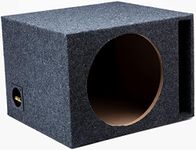 Car Audio Single 12" Vented Subwoofer Stereo Sub Box Ported Enclosure 5/8" MDF