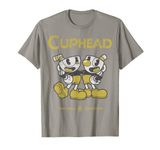 Cuphead And Mugman Best Buds Gold Suits T-Shirt