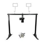 Glide Gear OH100 Professional Metal Overhead Table Top Mount Stand Photography Studio DSLR Video Camera iPhone Top Down Platform