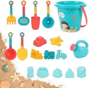 Jiahuade Giochi Spiaggia Bambini,Secchiello e Paletta Mare,Giocattoli di Sabbia,Giocattoli da Spiaggia per Bambini,Giocattoli da Spiaggia Set,Giochi Sabbia