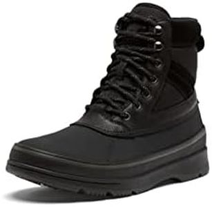 Sorel Men's Ankeny II Boot Waterproof Winter Boots, Black Jet, 10.5 AU