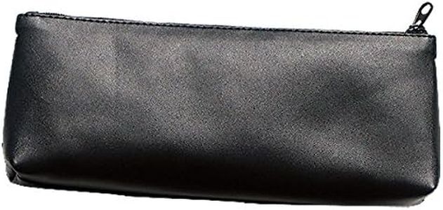 The Big Easy Pipe Accessories Pouch-P892V Rectangular Zipper Pouch, Black