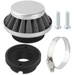 QAZAKY 42mm 43mm 44mm Air Filter Cleaner for 33cc 43cc 47cc 49cc 50cc 52cc Minimoto 2-stroke Engine Motorcycle ATV Quad Scooter Go Kart Moped Pit Dirt Mini Pocket Bike Chopper China X1 X2 X3 X6 X7 X8