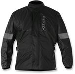 Alpinestars Men's Hurricane Rain Motorcycle Jacket, Black, X-Large