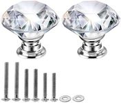 2PCS Diamond Cabinet Knobs, Mtsooni