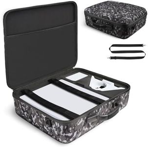 Tiagowell Starlink Mini Case - Waterproof Semi-Hard Shell Travel Case for Starlink Mini Dish Kit with Custom Compartments for Accessories, Portable for RV Traveling and Camping (Camouflage)