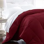 Beckham Hotel Collection 1600 Series - Lightweight - Luxury Goose Down Alternative Comforter - Hotel Quality Comforter and Hypoallergenic - King/Cal King - Burgundy