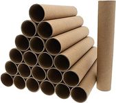 Bright Creations Brown Cardboard Tubes for Crafts (1.75 x 8 in, 24 Pack)