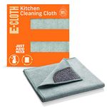 E-Cloth Kitchen Microfiber Cleaning Cloth with Non-Scratch Scrubbing Corner