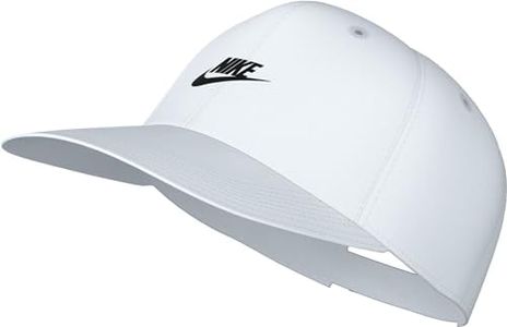 Nike U Nk Club Cap U Cb FUT WSH L Unisex Hat White/Black