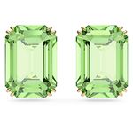 Swarovski Millenia Green Stud Earrings, Green Crystal Earrings in a Gold Tone Plated Setting, from the Millenia Collection