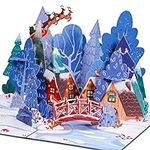 Paper Love 3D Pop Up Christmas Card