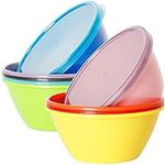 Youngever 22 Ounce Plastic Bowls wi