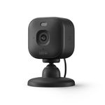Blink Mini 2K+ (newest model) – Plug-in Home & Pet Security Camera with 2K video resolution, colour night vision, enhanced audio, motion detection – 1 camera (Black)