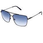 Calvin Klein Gradient Square Men's Sunglasses - (Ck 19159I 001 61 S |61| Blue Color Lens)