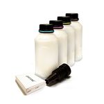 4 x Refill Toner Powder with Chip for Xerox Phaser 6115 6120 MFP 6115MFP 6120MFP - XXL Set - Black Cyan Magenta Yellow - Powder Bottle