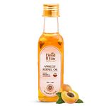 Blend it Raw Apothecary Cold Pressed Apricot Oil | All Skin Types, Shiny Nails, Hair Growth, Face & Body | Pahadi Gutti ka Tel | Pure and Natural - 100ml