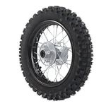 80/100-12 Rear Rim Tire for Dirt Bike Pit Bike Monkey Bike 70 90 110 125 140 150 160cc Petrol Electric Scooter