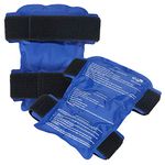 Shin Splint Ice Pack 2 Pack - Reusable Shin Cold and Hot Wrap for Shin Splints Pain Relief, Flexible Ice Pack for Runners