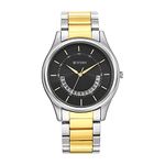 Titan Men's Multifunction Karishma: Two Tone Steel Elegance Multicolor Stainless Steel Watch-NS1713BM02